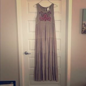 Bohemian maxi dress